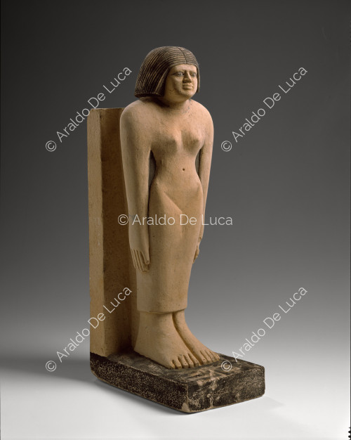 Weibliche Statue der Neferet