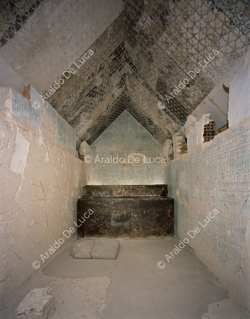 Veduta della camera funeraria