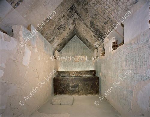 Veduta della camera funeraria