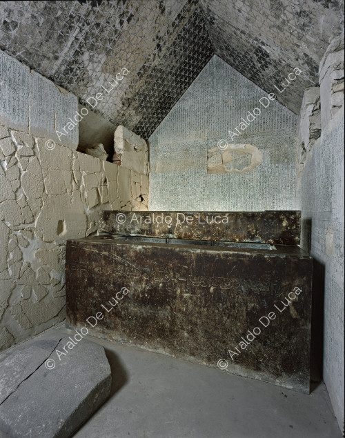 Veduta della camera funeraria