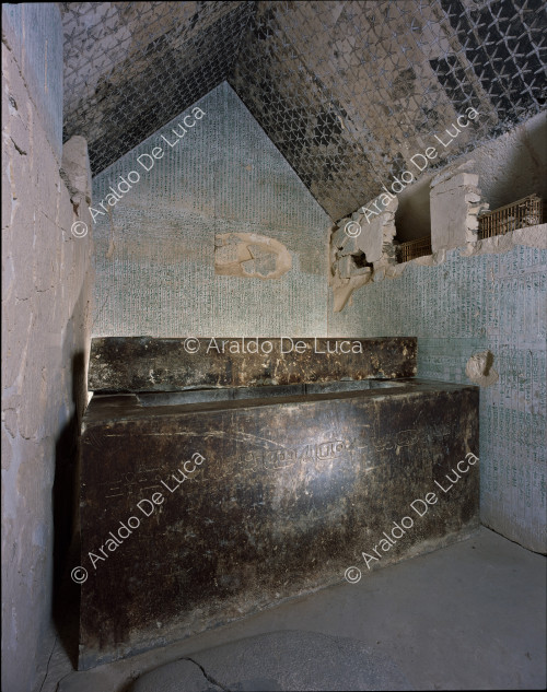 Veduta della camera funeraria