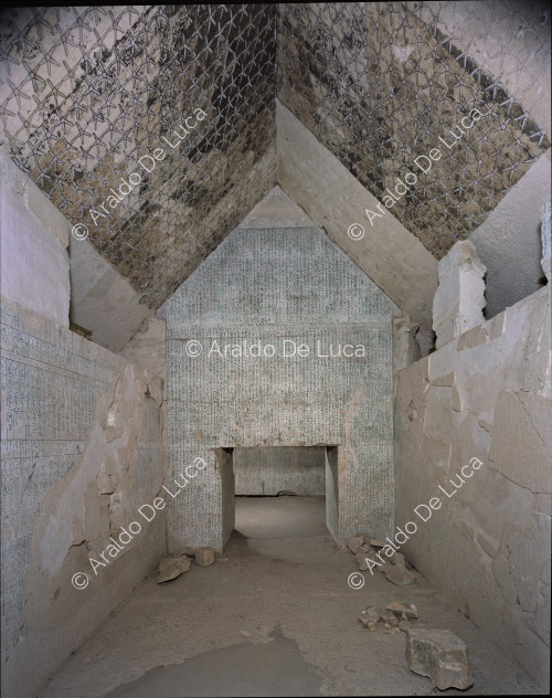 Veduta della camera funeraria