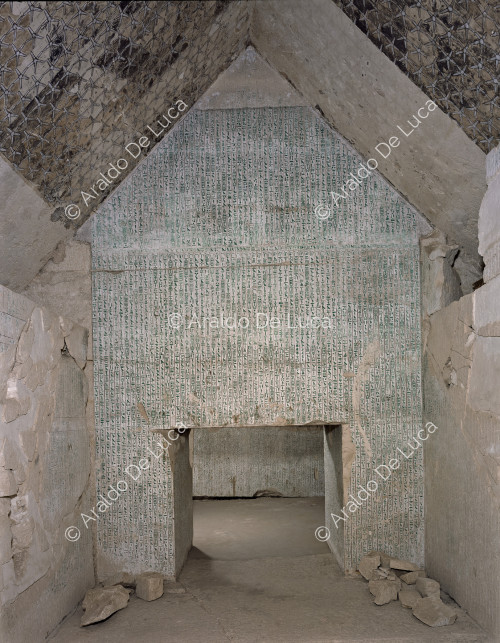 Veduta della camera funeraria