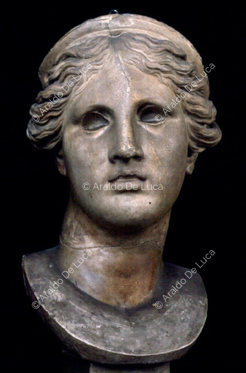 Colossal portrait bust of Goddess