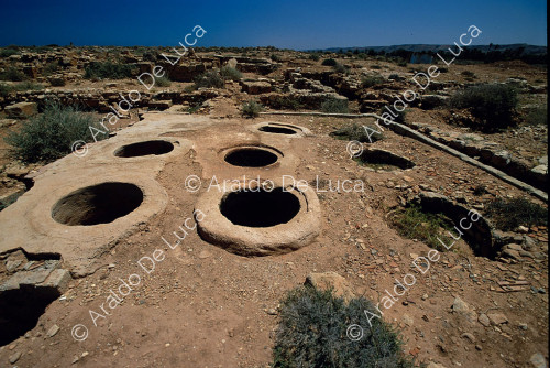 Fattoria romana contenitori per l'olio silos per derrate alimentari