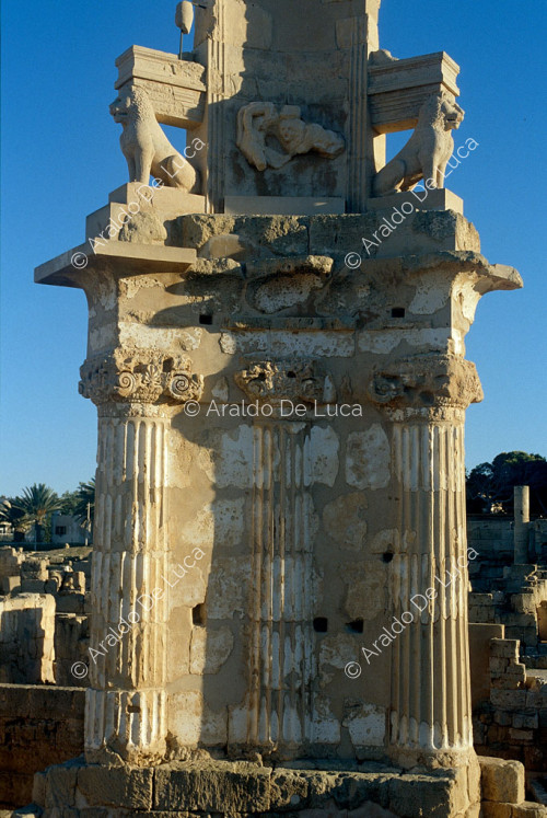 Tomba punica romana. Mausoleo B