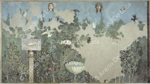 Fresco with paradeisos