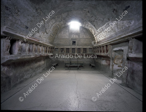 Forum Baths. Men's sector. Tepidarium