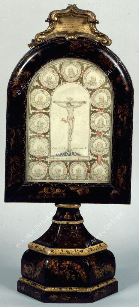 Reliquario in lacca di Clemente XI
