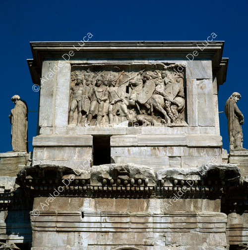 Arc de Constantin, détail