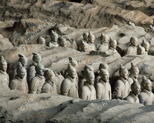 Terracotta Army. Trench I Trench 8