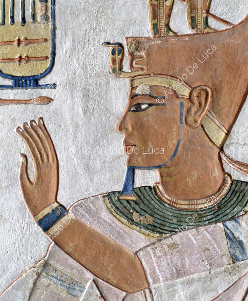 Particolare. Ramesse III.