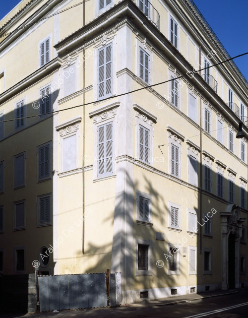 Exterior view of Palazzo Volpi
