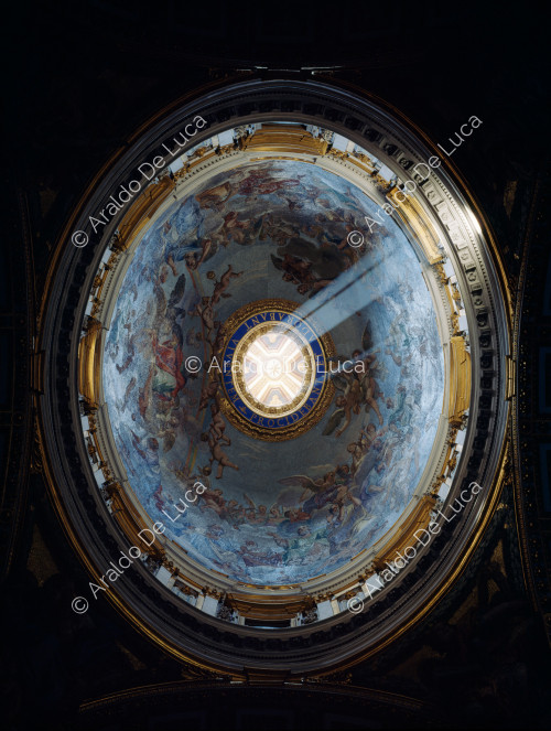 Cupola della Basilica di S. Pietro. Interno